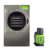 Harvest Right Small Home Pro Freeze Dryer with Premier Vacuum Pump, 4 Trays and Mylar Starter Kit in Stainless Steel