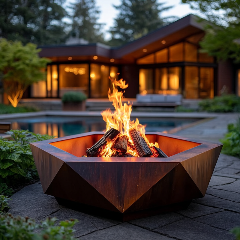 Carbon Designs The Solara Firepit