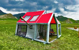 Sonmez Outdoor Aero Cabin All Season Inflatable Tent with Digital Air Pump
