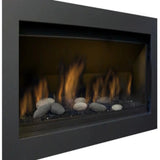 Sierra Flame Stanford 55" Direct Vent Linear Liquid Propane Fireplace 36,000 BTU STANFORD-55G-LP-DELUXE