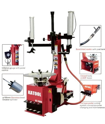 Katool Combo 3: Tire Changer KT-T830 & Wheel Balancer KT-B700