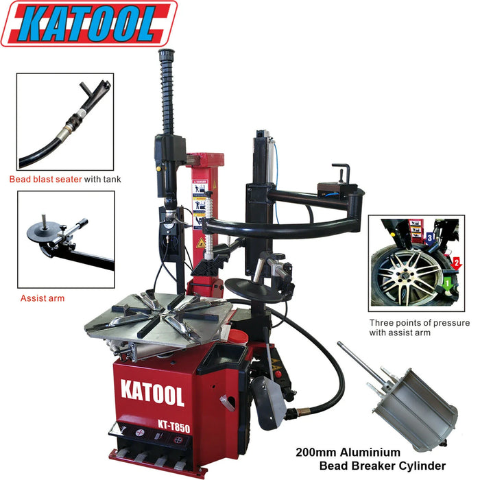 Katool Combo 5: Tire Changer KT-T850 & Wheel Balancer KT-B700