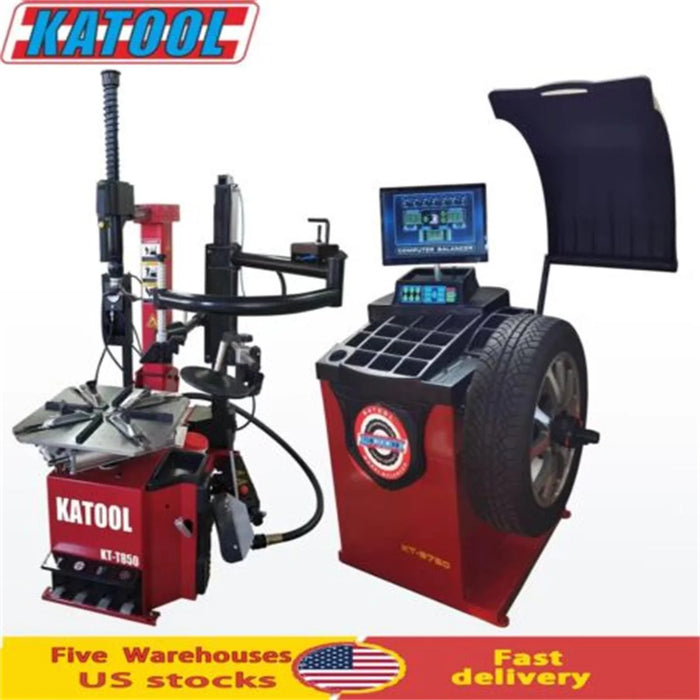 Katool Combo 9: Tire Changer KT-T850 & Wheel Balancer KT-B750