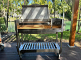 Argentinian Freestanding Charcoal Grill Tagwood BBQ18SS