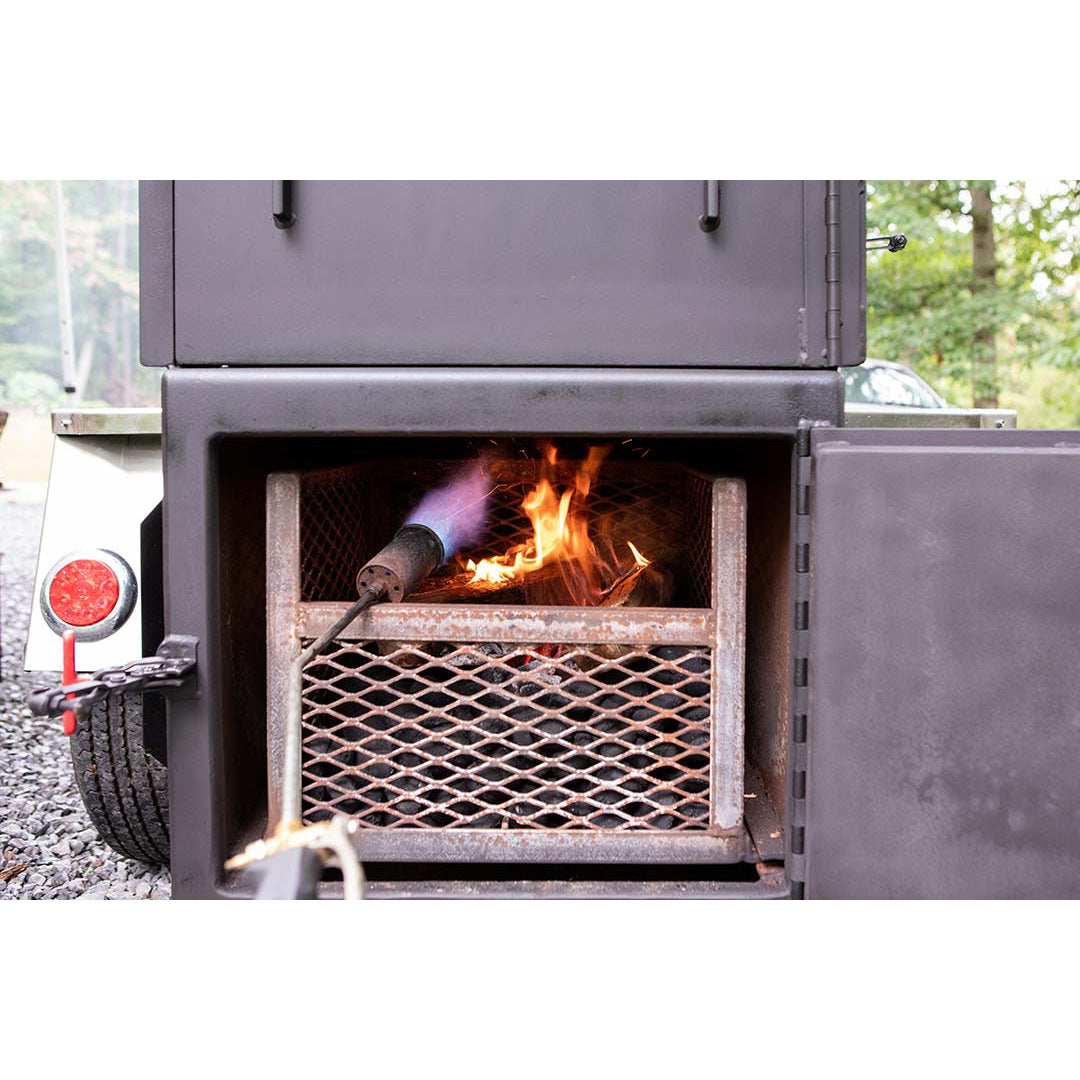 Meadow Creek TS250 Offset Tank Smoker and Trailer
