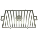 Tagwood BBQ 15" Stainless Steel Table Top Warming Brazier w/ Acacia Wood Legs BBQ07SS