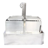 Tagwood BBQ 48" All Stainless Steel XL Argentine Built-In Wood Fire & Charcoal Grill BBQ25SS