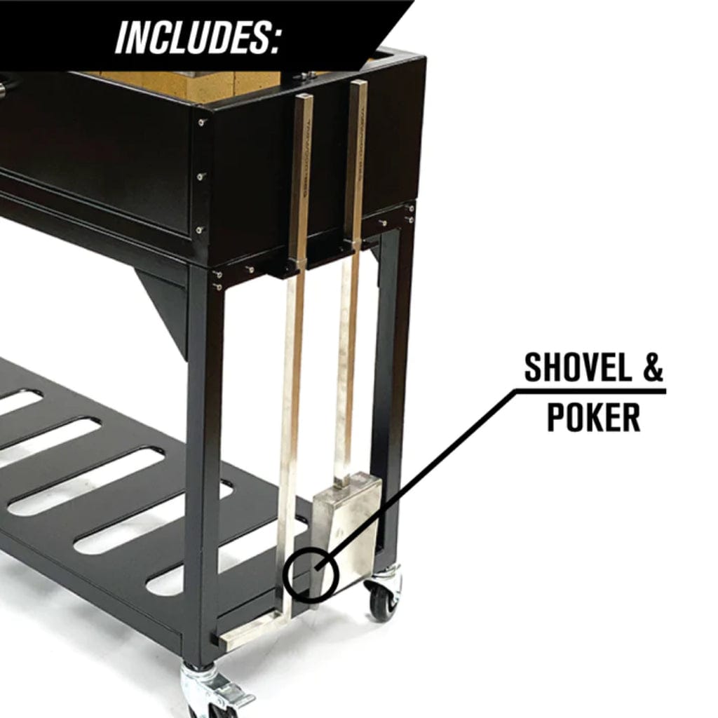 Tagwood BBQ 68" Argentine Santa Maria Wood Fire & Charcoal Grill BBQ03SI