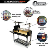 Tagwood BBQ 68" Argentine Santa Maria Wood Fire & Charcoal Grill BBQ03SI