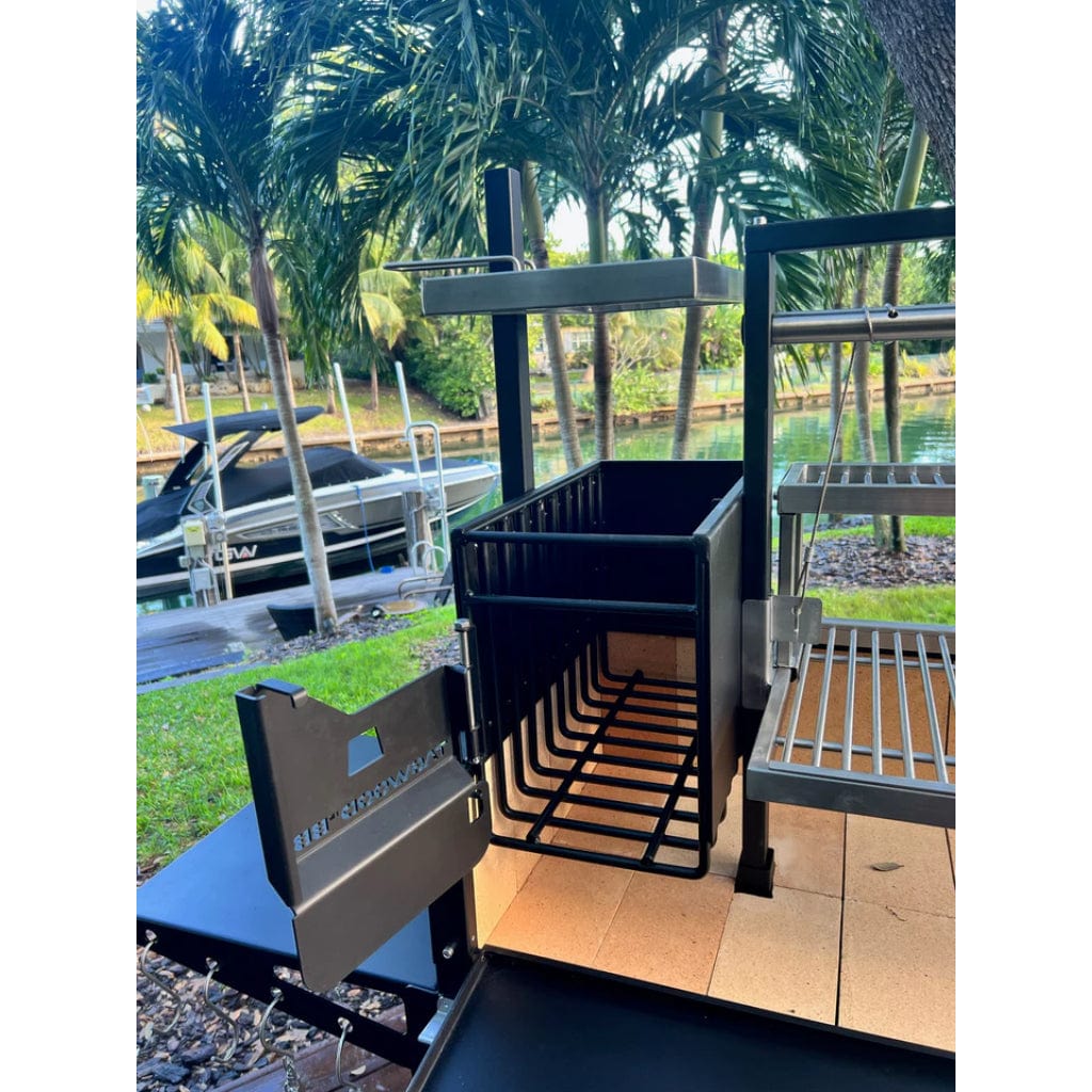 Tagwood BBQ 68" Argentine Santa Maria Wood Fire & Charcoal Grill BBQ03SI