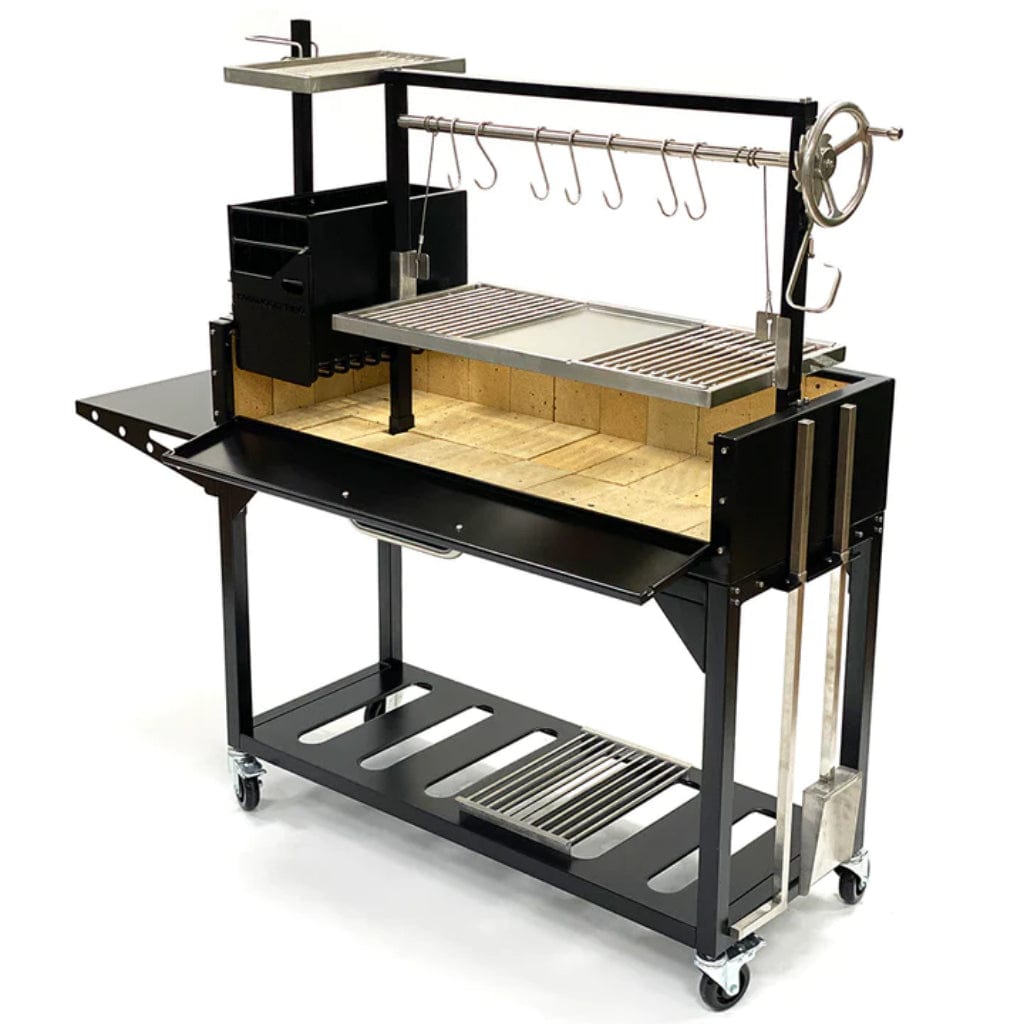 Tagwood BBQ 68" Argentine Santa Maria Wood Fire & Charcoal Grill BBQ03SI