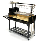 Tagwood BBQ 68" Argentine Santa Maria Wood Fire & Charcoal Grill BBQ03SI