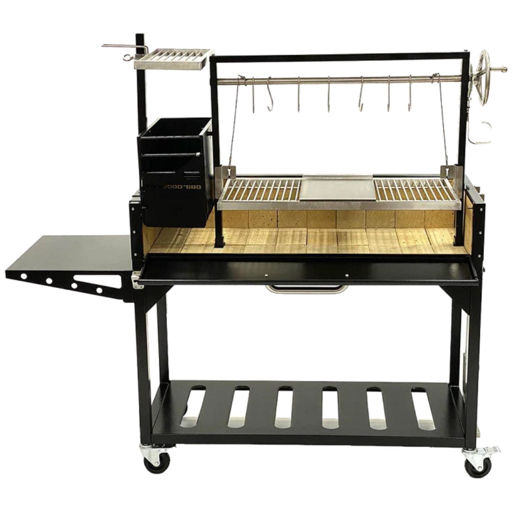 Tagwood BBQ 68" Argentine Santa Maria Wood Fire & Charcoal Grill BBQ03SI