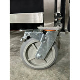 Tagwood BBQ Argentine Santa Maria 91" XL Stainless Steel Wood Fire and Charcoal Grill BBQ26SS