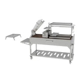 Tagwood BBQ Argentine Santa Maria 91" XL Stainless Steel Wood Fire and Charcoal Grill BBQ26SS