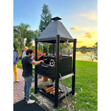 Tagwood BBQ Argentine Santa Maria Style Wood Fire & Charcoal Gaucho Grill BBQ02SIB