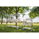 Tagwood BBQ MINI Argentine Santa Maria Partially Assembled Wood Fire & Charcoal Gaucho Grill BBQ03SS