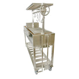 Tagwood BBQ 92" Argentine Santa Maria Wood Fire and Charcoal Grill BBQ06SS