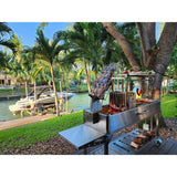 Tagwood BBQ 92" Argentine Santa Maria Wood Fire and Charcoal Grill BBQ06SS