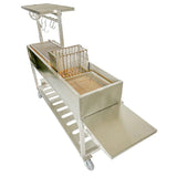 Tagwood BBQ 92" Argentine Santa Maria Wood Fire and Charcoal Grill BBQ06SS
