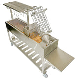Tagwood BBQ 92" Argentine Santa Maria Wood Fire and Charcoal Grill BBQ06SS