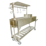 Tagwood BBQ 92" Argentine Santa Maria Wood Fire and Charcoal Grill BBQ06SS