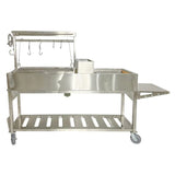 Tagwood BBQ 92" Argentine Santa Maria Wood Fire and Charcoal Grill BBQ06SS