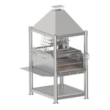 Tagwood BBQ Argentine Santa Maria Wood Fire & Charcoal Stainless Steel Gaucho Grill BBQ12SS