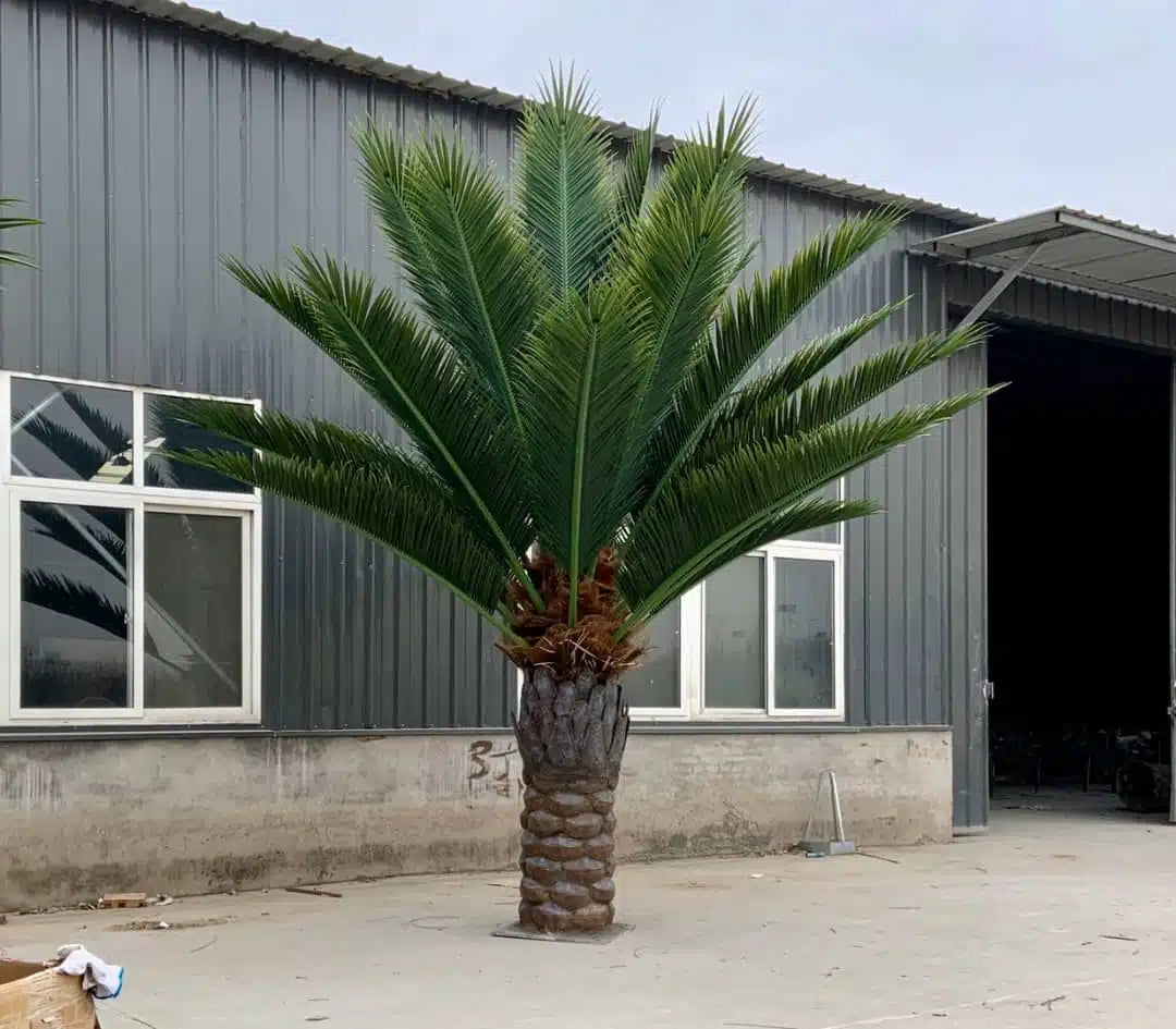 Designer Plants USA Tall Artificial Florida Palm Tree (13ft To 23ft) UV Resistant