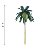 Designer Plants USA Tall Artificial Royal Palm Tree (13ft - 23ft) UV Resistant