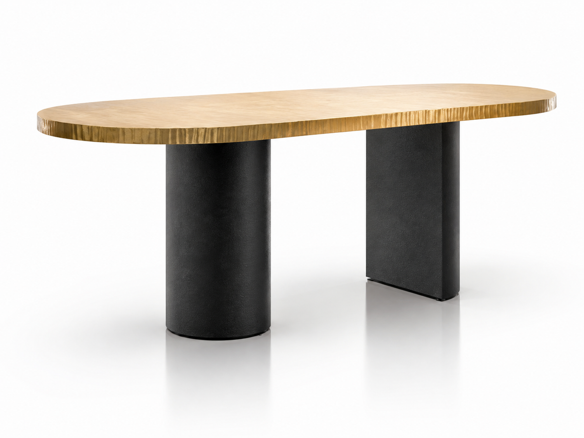 Metall Tokyo Stainless Steel Dining Table