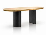 Metall Tokyo Stainless Steel Dining Table