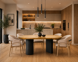 Metall Tokyo Stainless Steel Dining Table