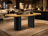 Metall Tokyo Stainless Steel Dining Table