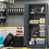 Chery Industrial 5-Piece Garage Storage Cabinet Set