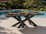 Metall Toronto Stainless Steel Dining Table