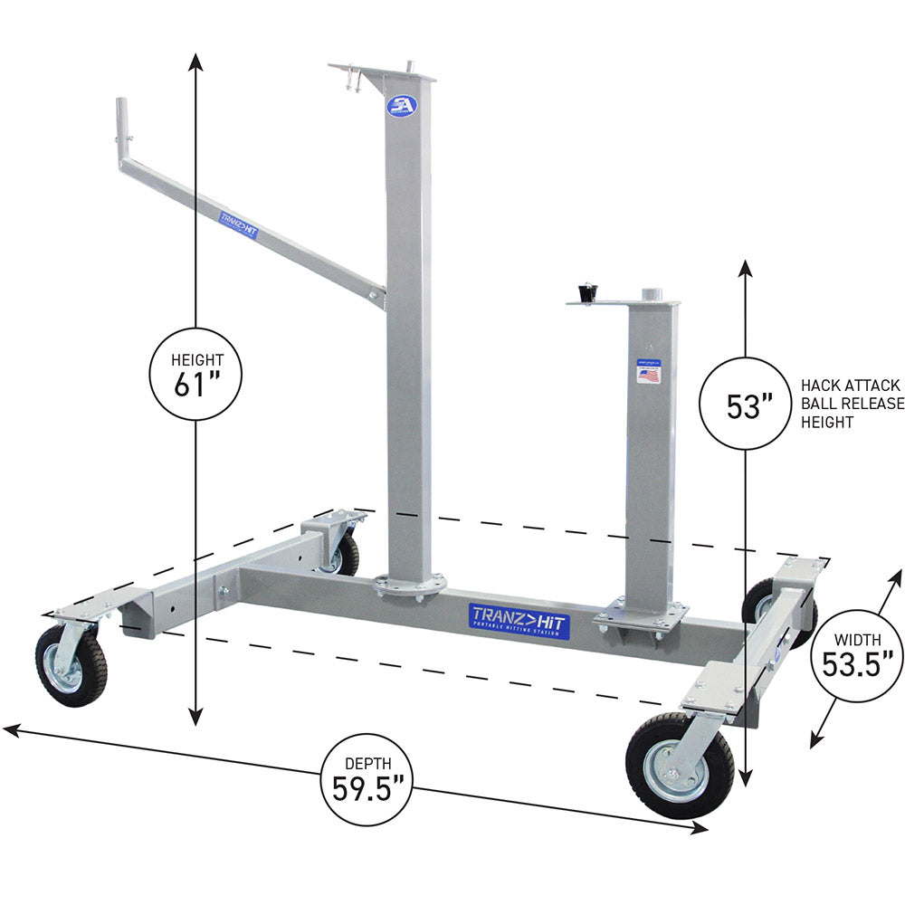 Sports Attack TranzHit Hack Attack Portable Baseball Hitting Station