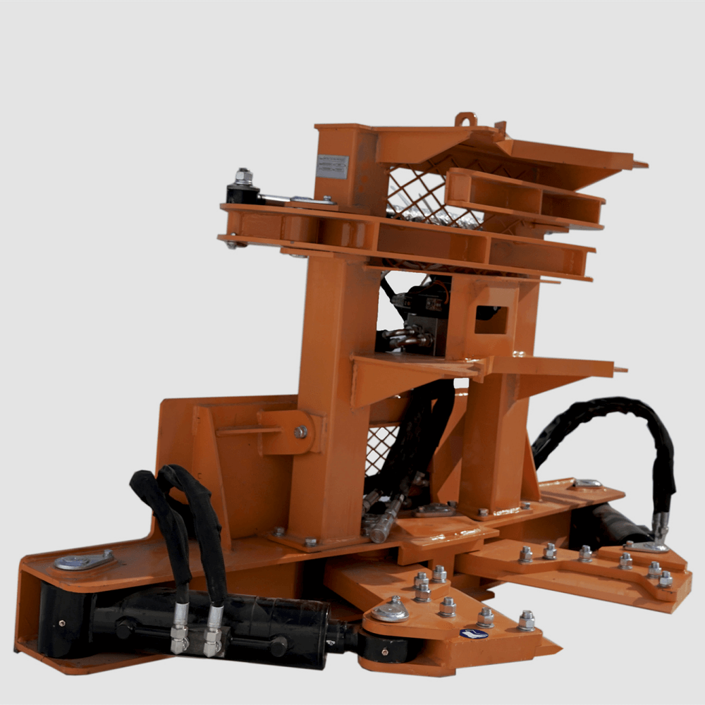 Chery Industrial Greatbear Skid Steer Tree shear with Grapple