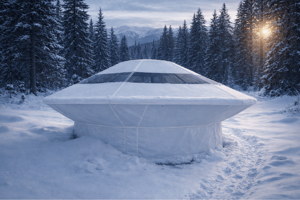 Sonmez Outdoor UFO Tent Inflatable Floating Tent with Digital Air Pump