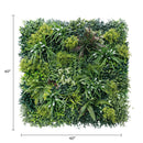 Designer Plants USA U-Luxury Lush Spring Artificial Vertical Wall 40x40 Commercial Grade