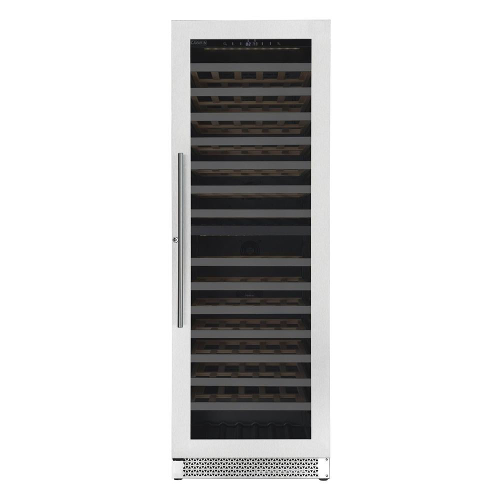 Cavavin Vinoa 24 in. 153 Bottle Wine Cooler in Stainless Steel V-153WDZ