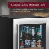 Allavino 15” Reserva Series Stainless Steel Right Hinge Beverage Center