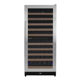 Allavino Reserva Series 119 Bottle 55" Tall Dual Zone Right Hinge Stainless Steel Wine Refrigerator