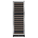 Allavino Reserva Series 154 Bottle 71" Tall Dual Zone Right Hinge Stainless Steel Wine Refrigerator