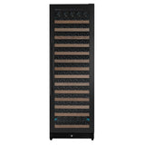 Allavino Reserva Series 163 Bottle 71" Tall Single Zone Right Hinge Black Metal Wine Cooler Refrigerator
