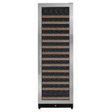 Allavino Reserva Series 163 Bottle 71" Tall Single Zone Right Hinge Stainless Steel Wine Refrigerator