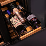 Allavino 24″ Wide FlexCount II Tru‑Vino 36‑Bottle Dual Zone Stainless Steel Wine Refrigerator