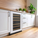 Allavino Reserva Series 51″ Dual Zone Built‑In Luxury Wine Refrigerator with Panel‑Ready Overlay Door Left Hinge