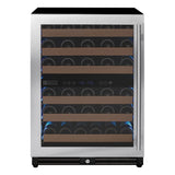 Allavino Reserva Series 51-Bottle Dual Zone Built-In Luxury Wine Refrigerator with Stainless Steel Door Left Hinge VSW5134D-2SL