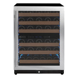 Allavino Reserva Series 51‑Bottle Dual Zone Built‑In Luxury Wine Refrigerator with Stainless Steel Door Right Hinge VSW5134D‑2SR
